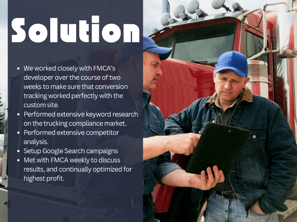 FMCA Case Study Screenshot 3